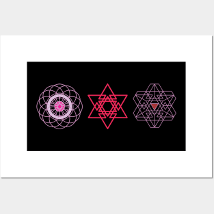 Sacred Geometry Posters and Art